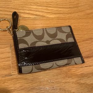 Coach card case/ coin wallet